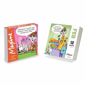 2025 Maxine Daily Desktop Calendar